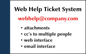 DataVarius Web Help Ticket System